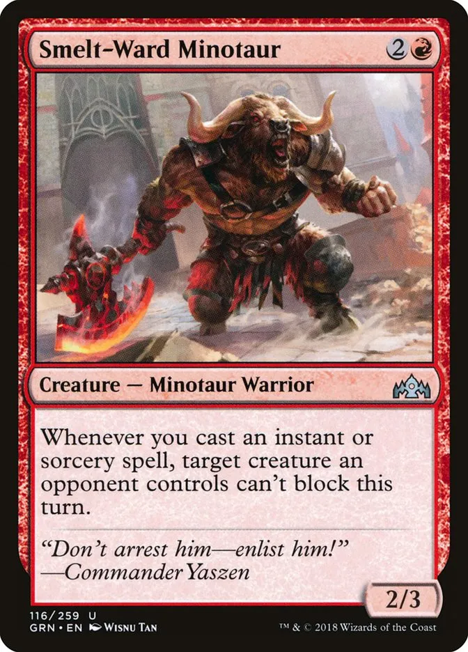 Smelt-Ward Minotaur Front Face