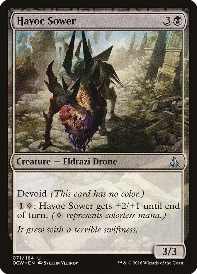 Havoc Sower Front Face