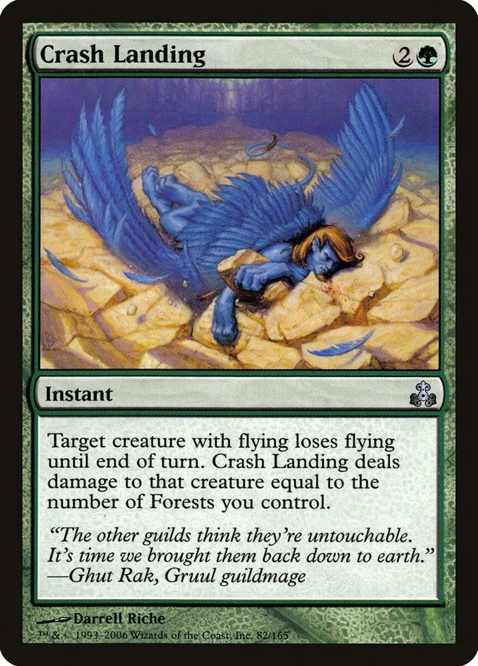 Crash Landing Front Face