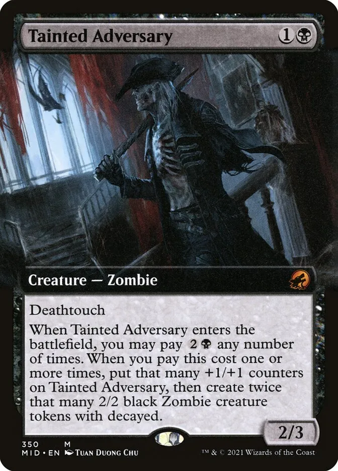 Tainted Adversary Front Face