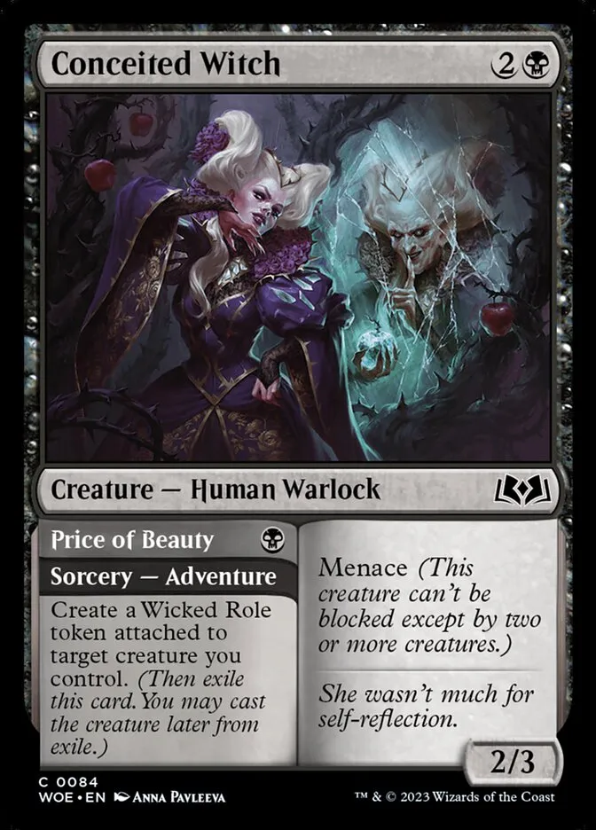 Conceited Witch // Price of Beauty Front Face