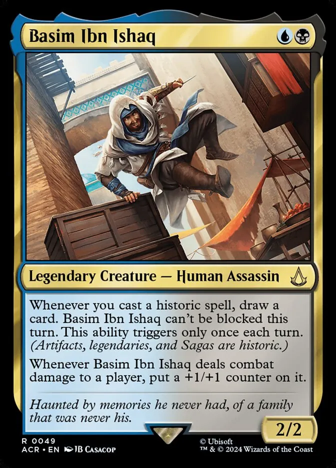 Basim Ibn Ishaq Front Face