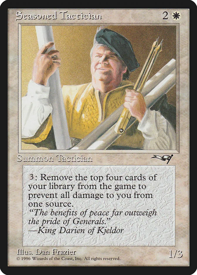 Seasoned Tactician Front Face