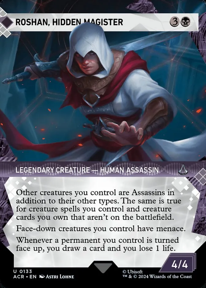Roshan, Hidden Magister Front Face