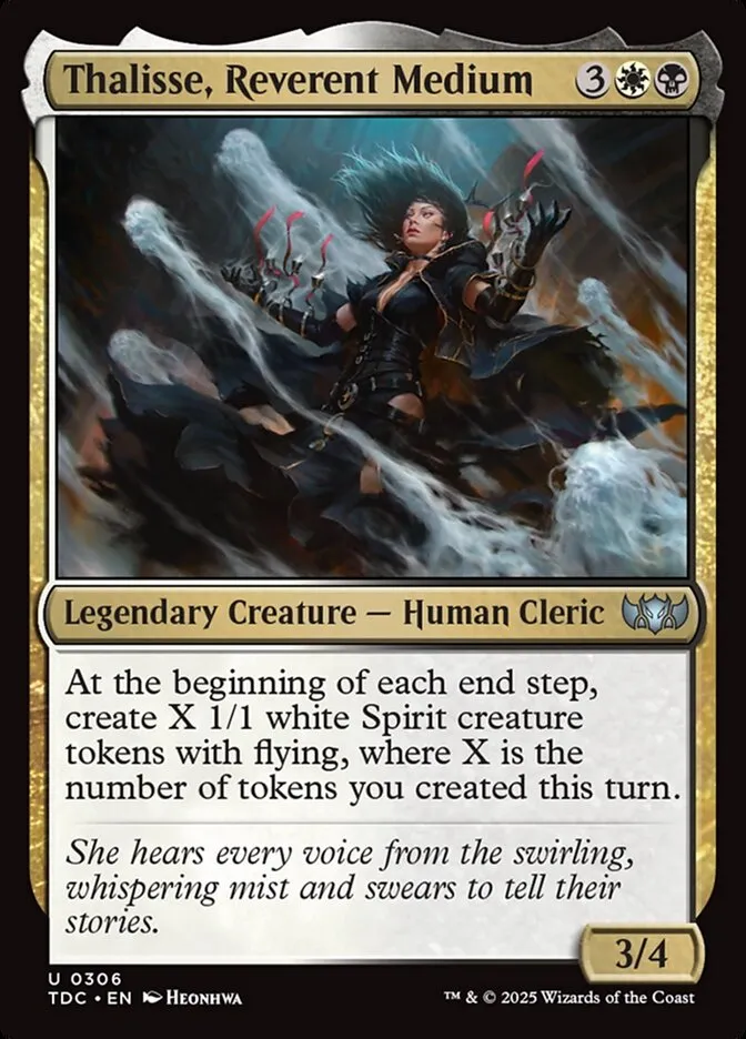 Thalisse, Reverent Medium Front Face