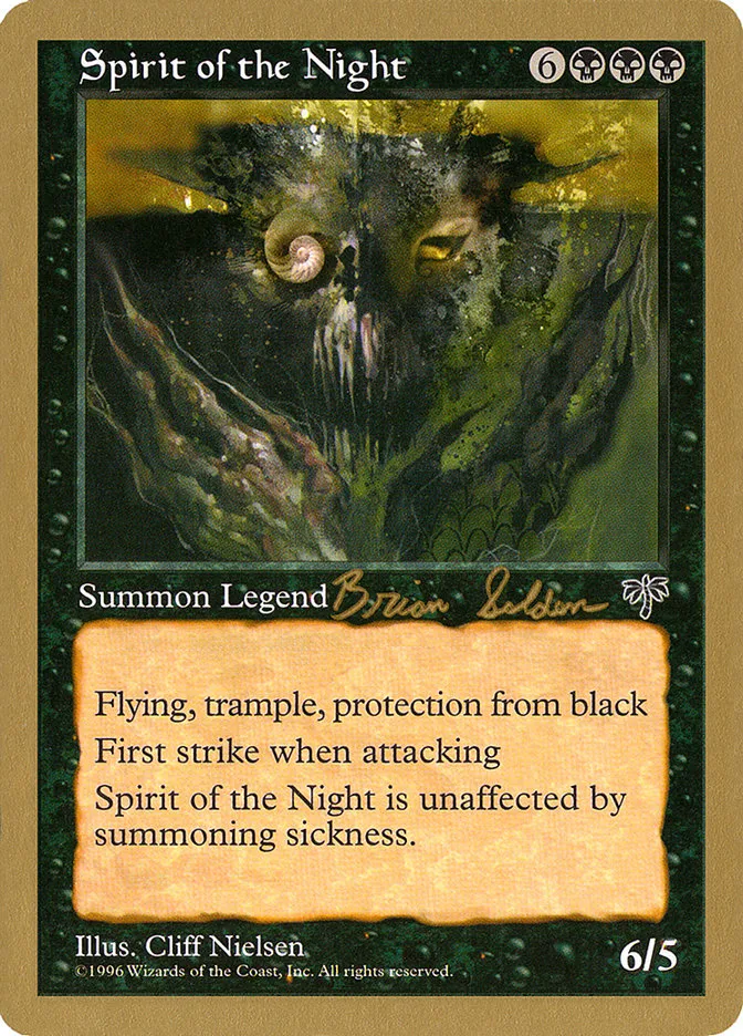 Spirit of the Night Front Face