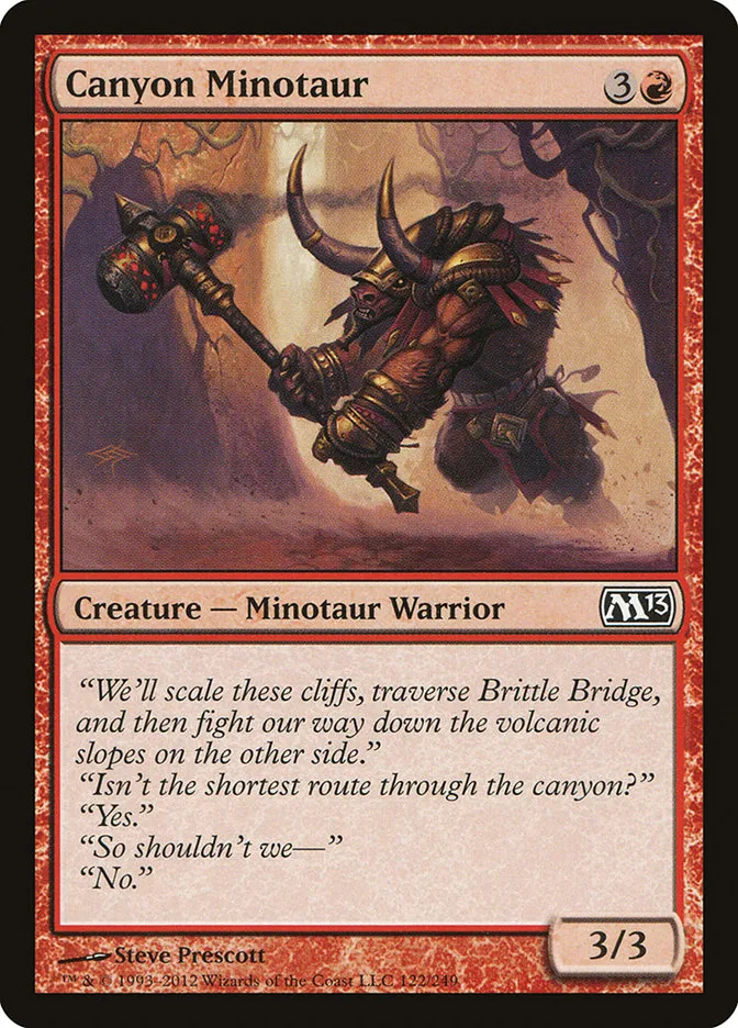 Canyon Minotaur Front Face