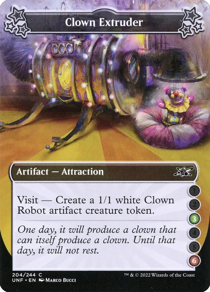 Clown Extruder Front Face