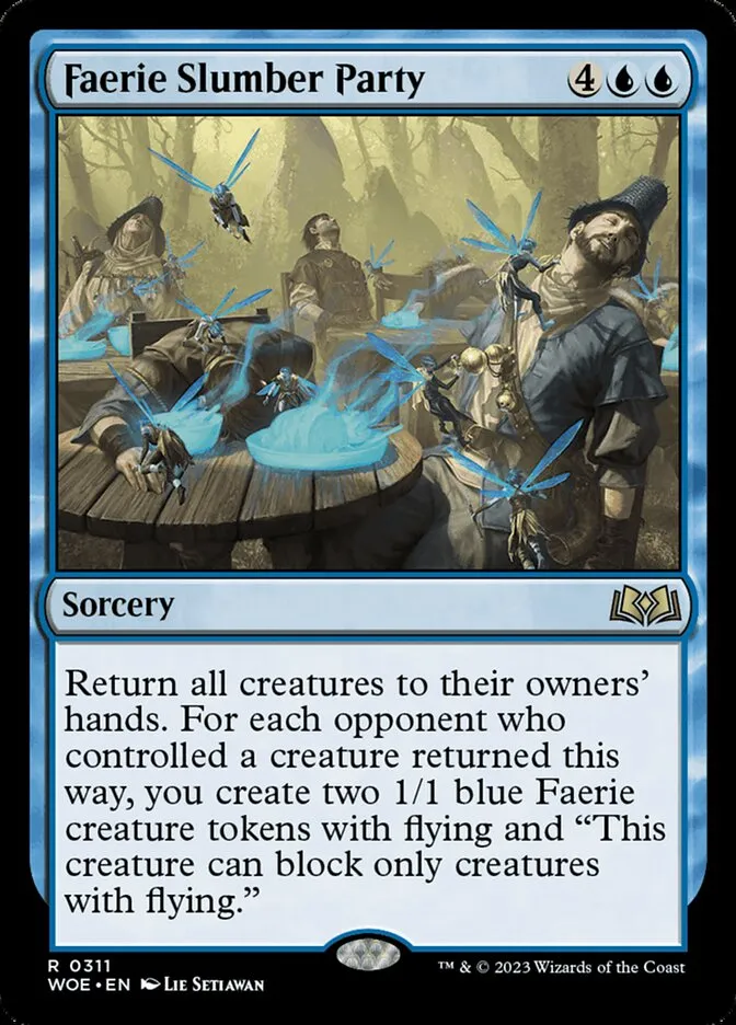 Faerie Slumber Party Front Face