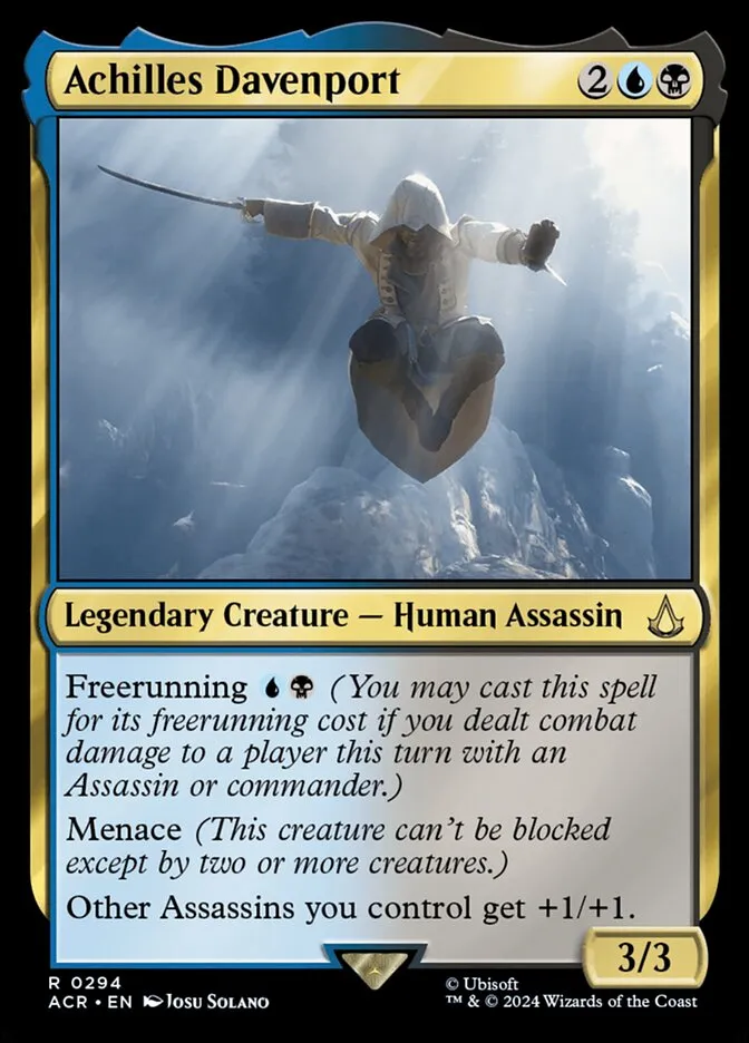 Achilles Davenport Front Face