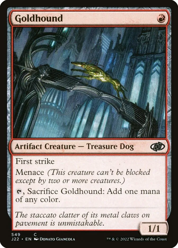 Goldhound Front Face