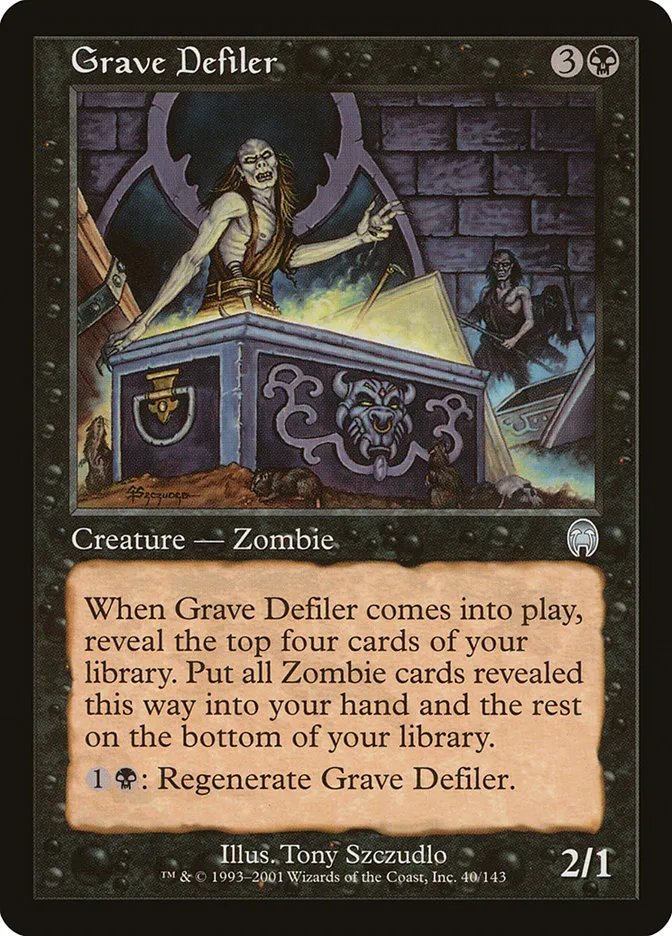Grave Defiler Front Face