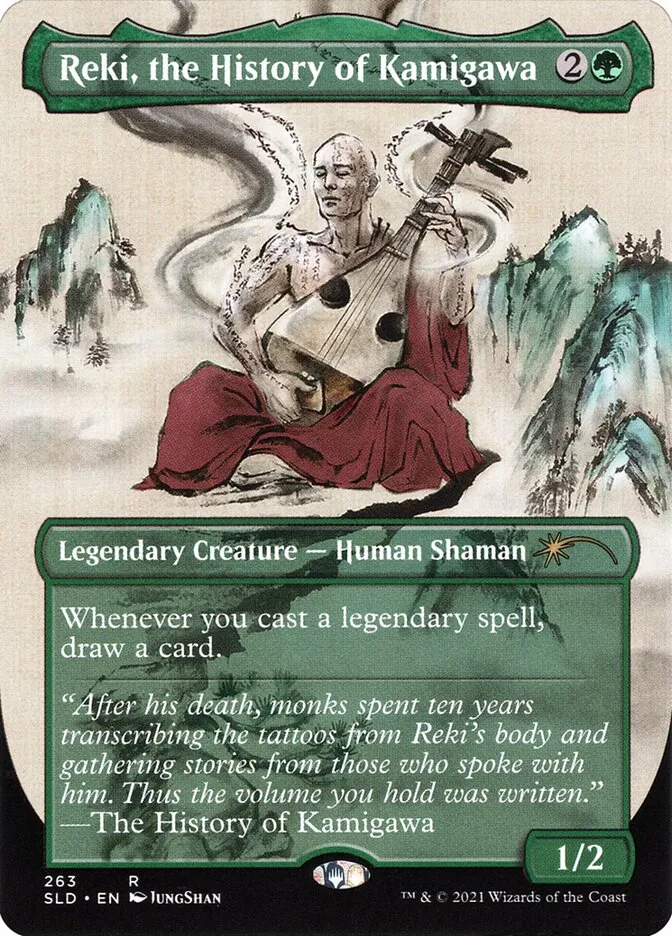 Reki, the History of Kamigawa Front Face