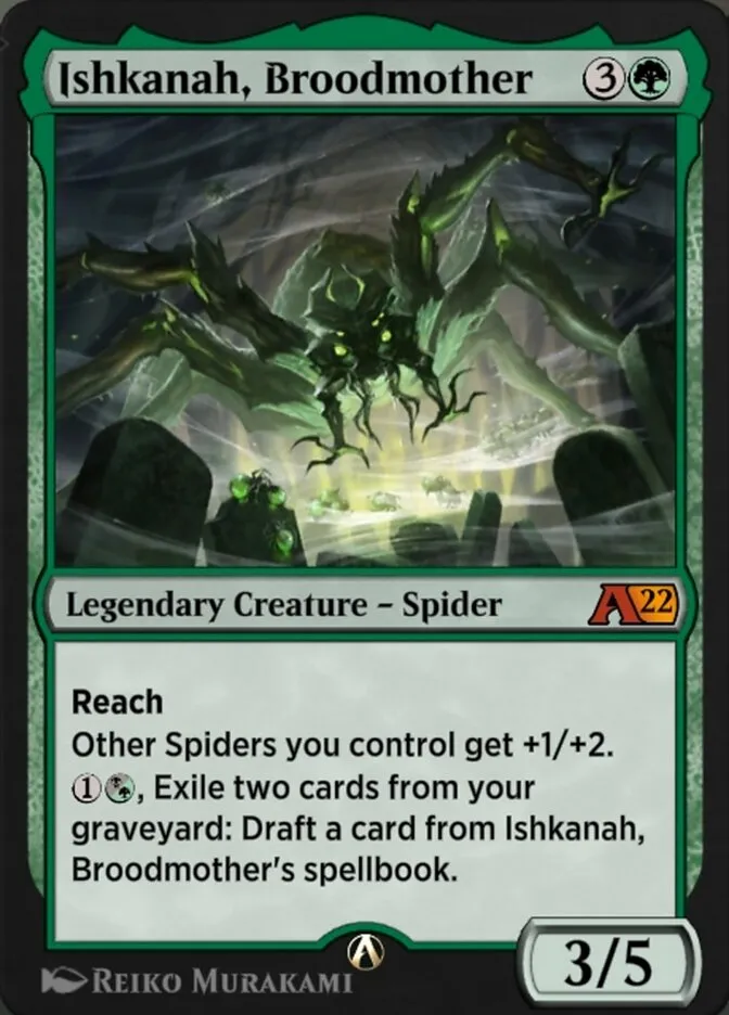 Ishkanah, Broodmother Front Face