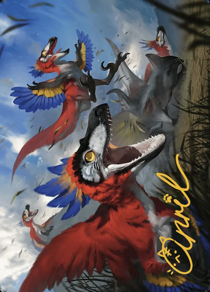 Wrathful Raptors // Wrathful Raptors Front Face