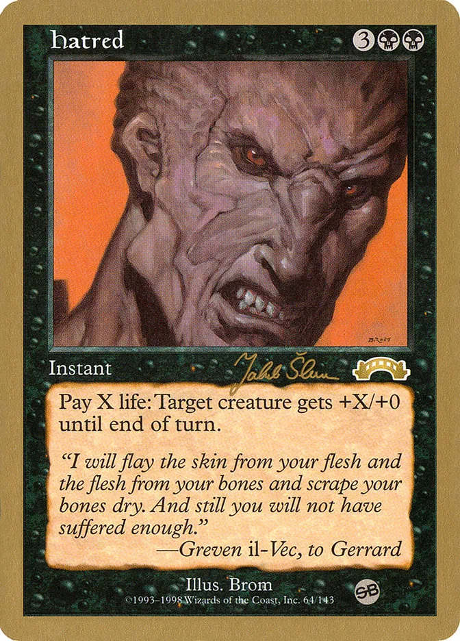 Hatred Front Face