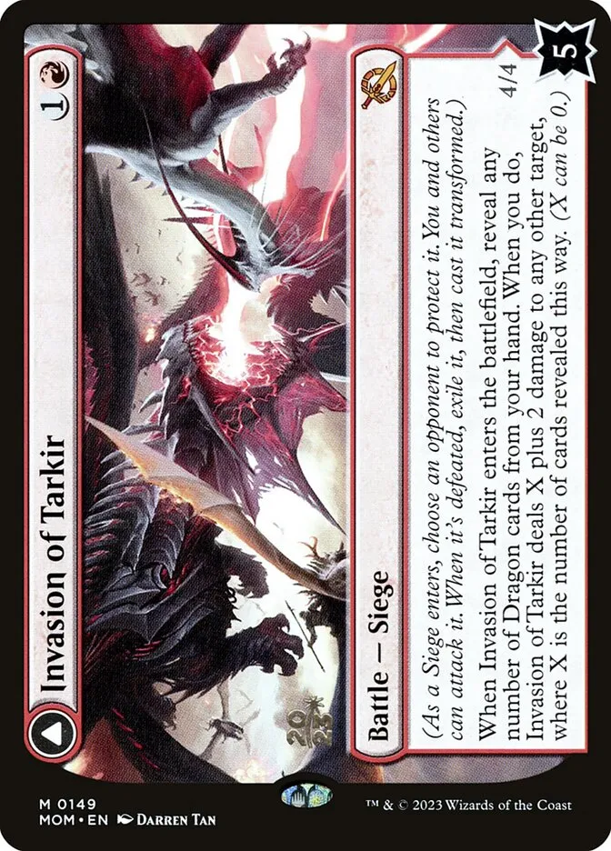 Invasion of Tarkir // Defiant Thundermaw Front Face
