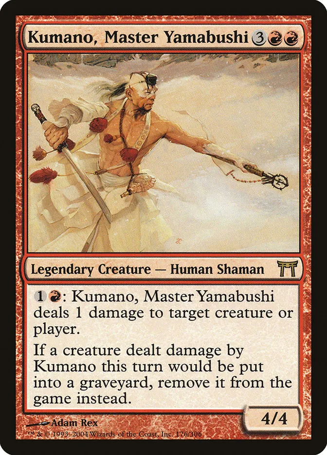 Kumano, Master Yamabushi Front Face