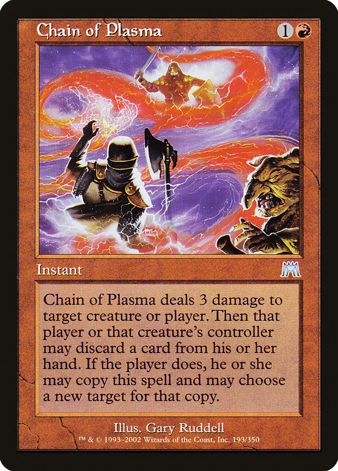 Chain of Plasma Front Face