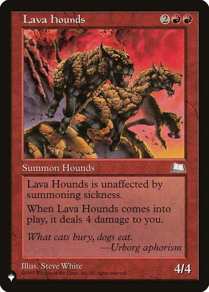 Lava Hounds Front Face