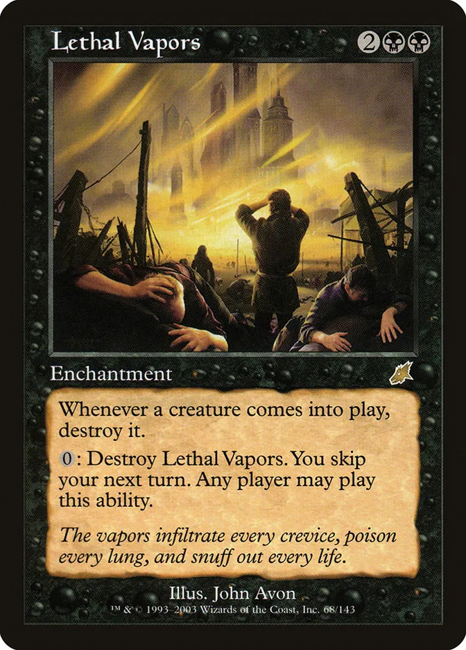 Lethal Vapors Front Face