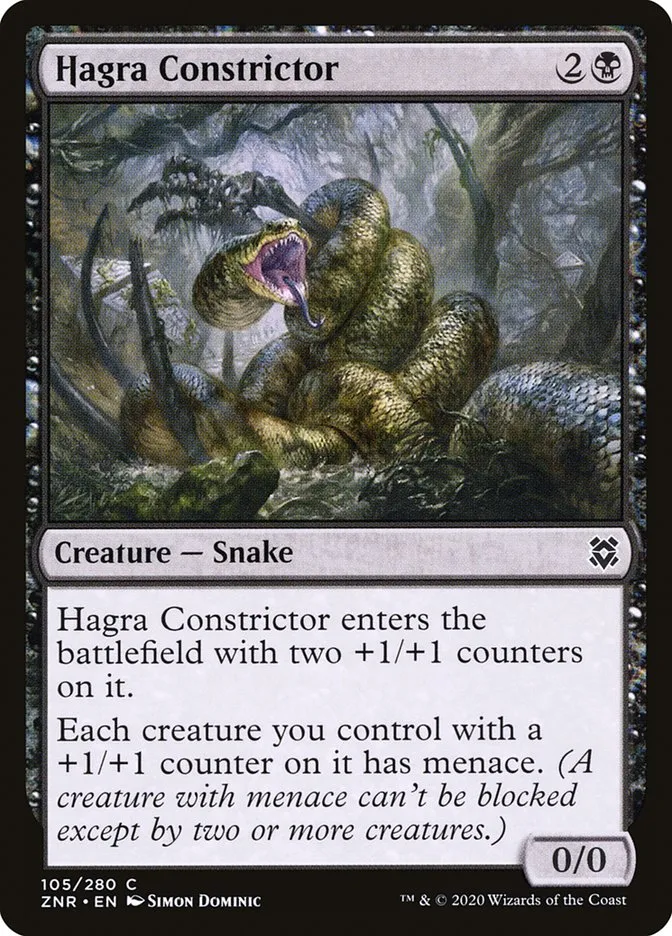 Hagra Constrictor Front Face