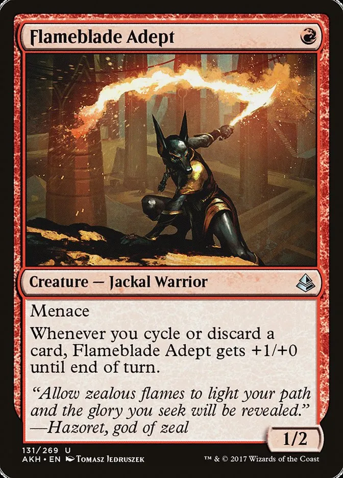 Flameblade Adept Front Face