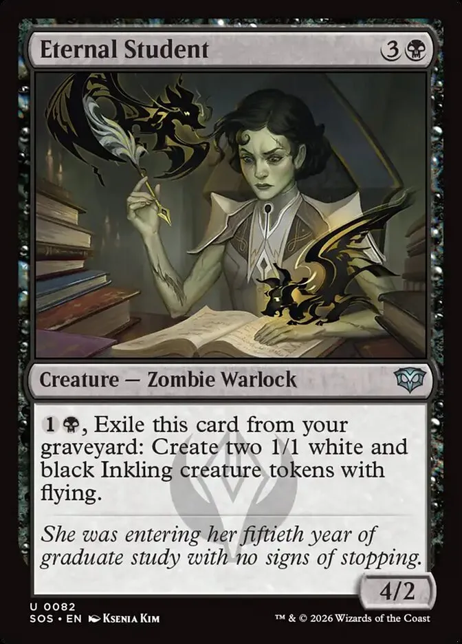 Eternal Student Front Face