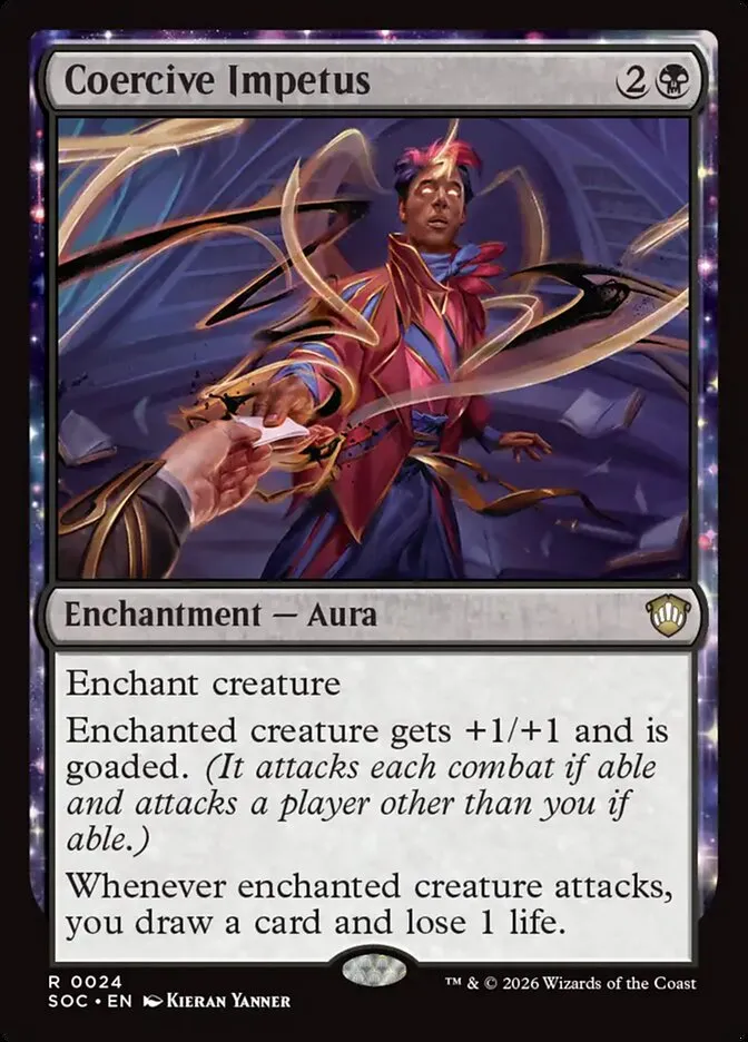 Coercive Impetus Front Face