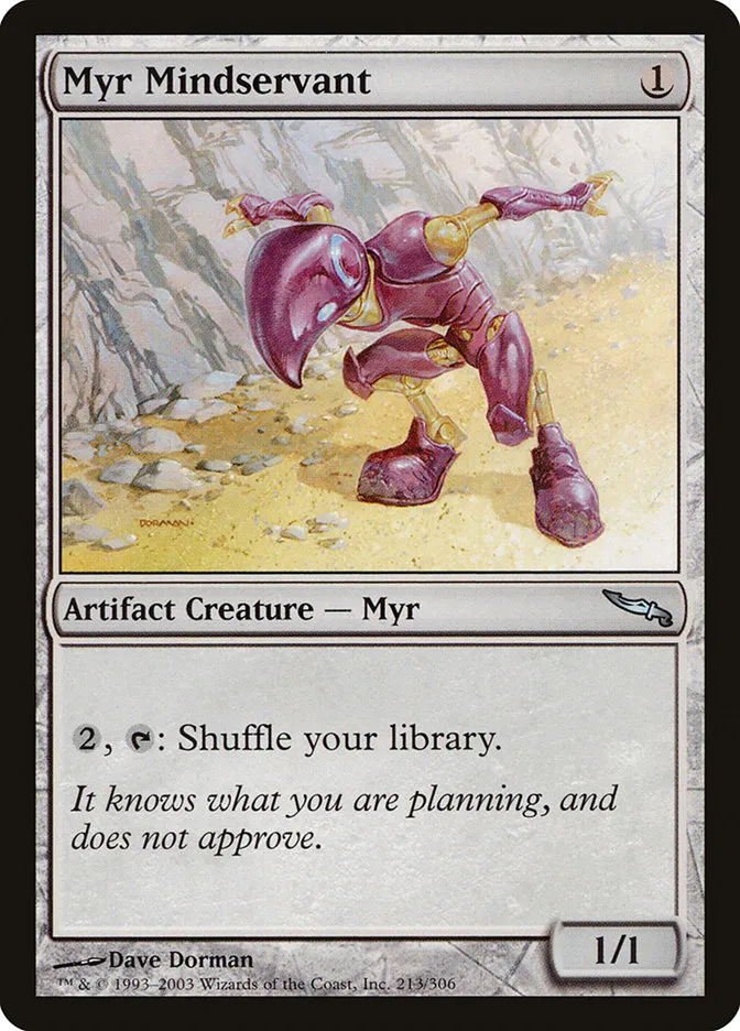 Myr Mindservant Front Face