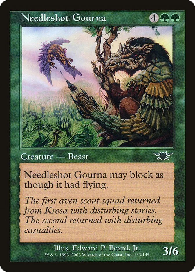 Needleshot Gourna Front Face