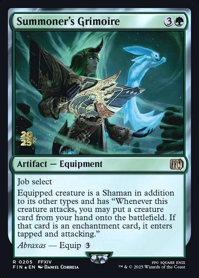 Summoner's Grimoire Front Face