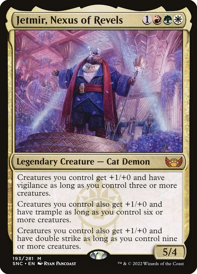Jetmir, Nexus of Revels Front Face