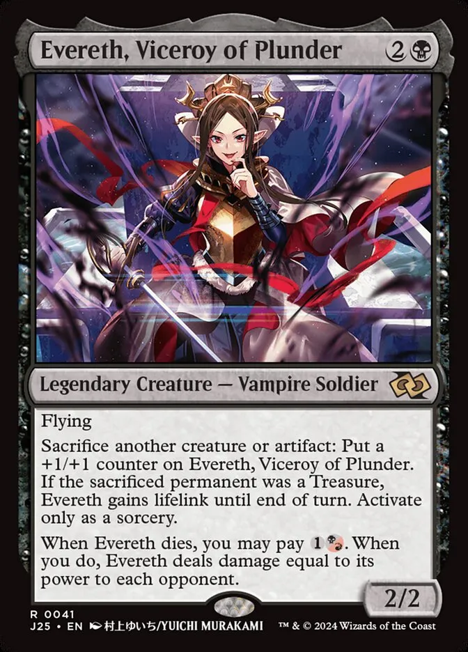 Evereth, Viceroy of Plunder Front Face