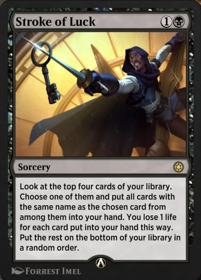Stroke of Luck Front Face