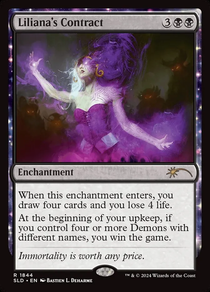 Liliana's Contract Front Face