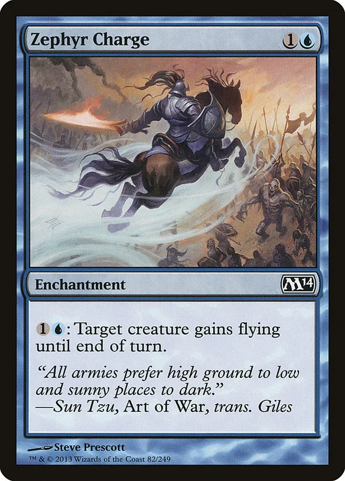 Zephyr Charge Front Face