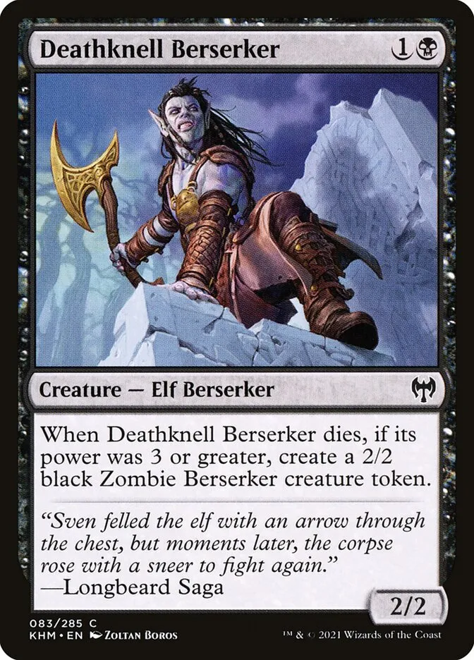 Deathknell Berserker Front Face