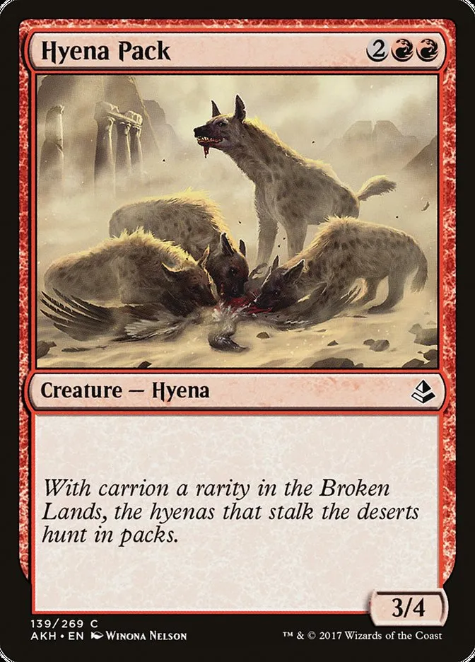 Hyena Pack Front Face