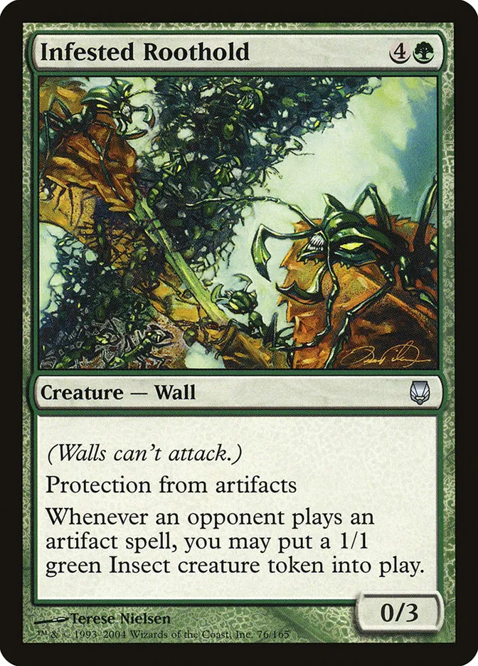 Infested Roothold Front Face