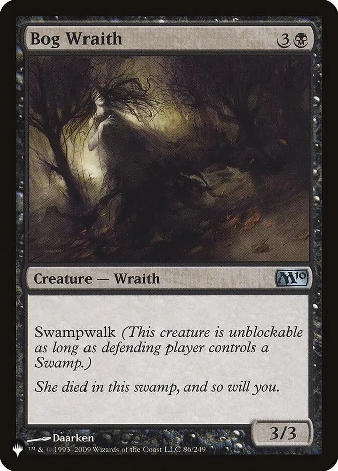 Bog Wraith Front Face