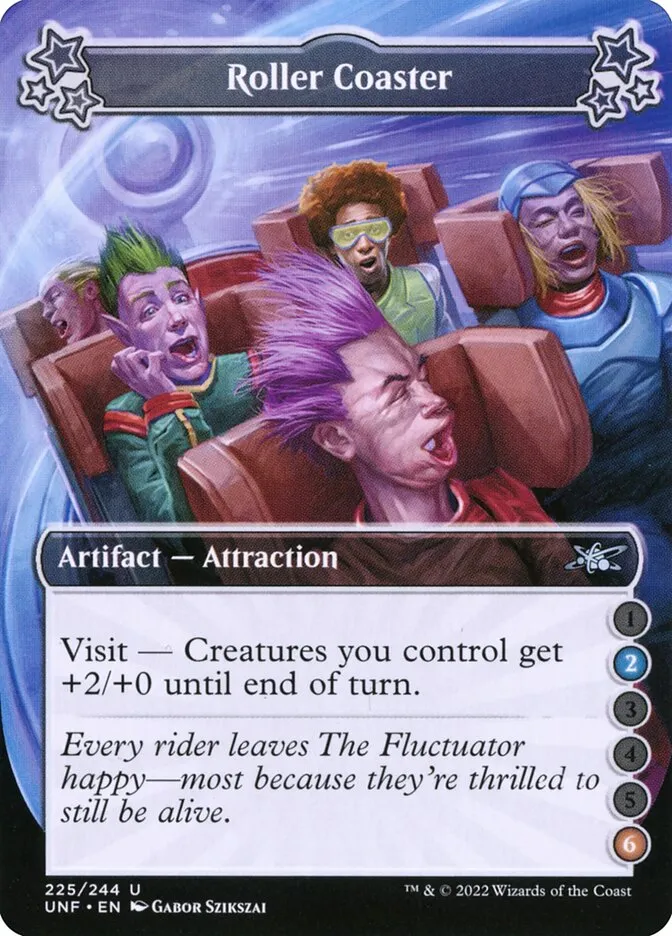 Roller Coaster Front Face