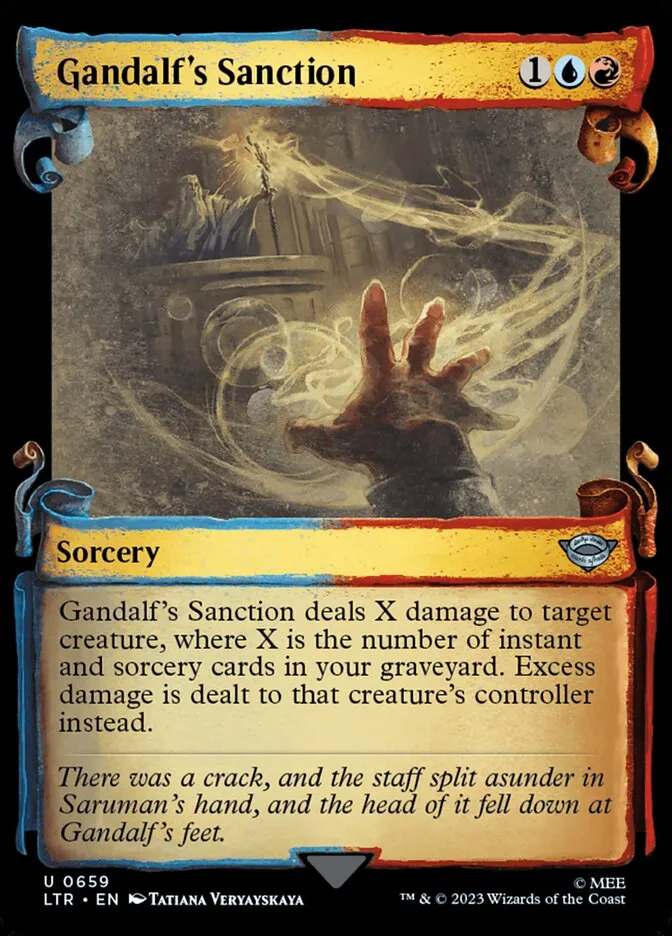 Gandalf's Sanction Front Face