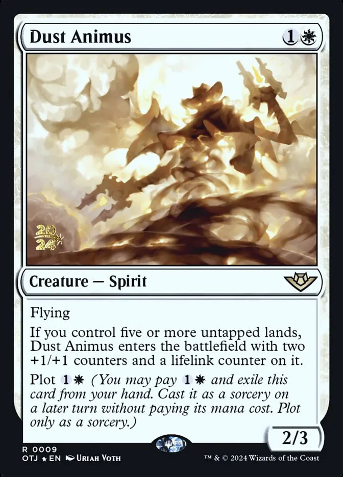 Dust Animus Front Face