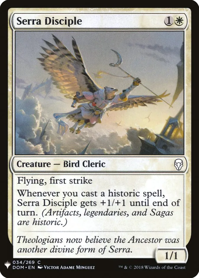 Serra Disciple Front Face