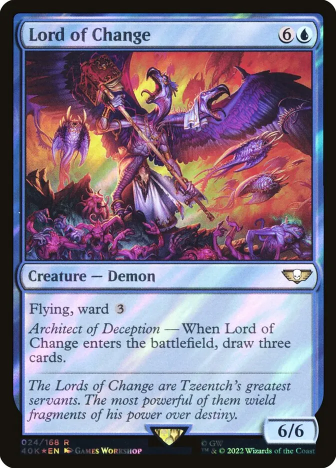 Lord of Change Front Face