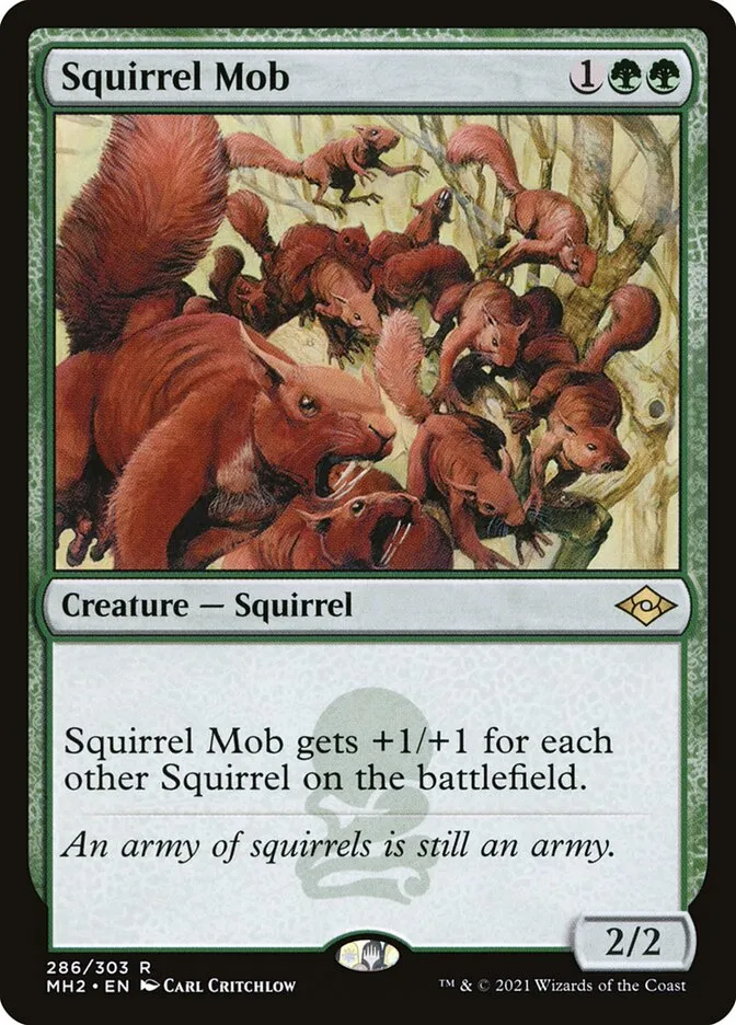 Squirrel Mob Front Face