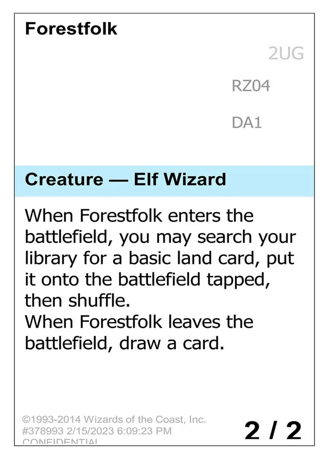 Forestfolk Front Face