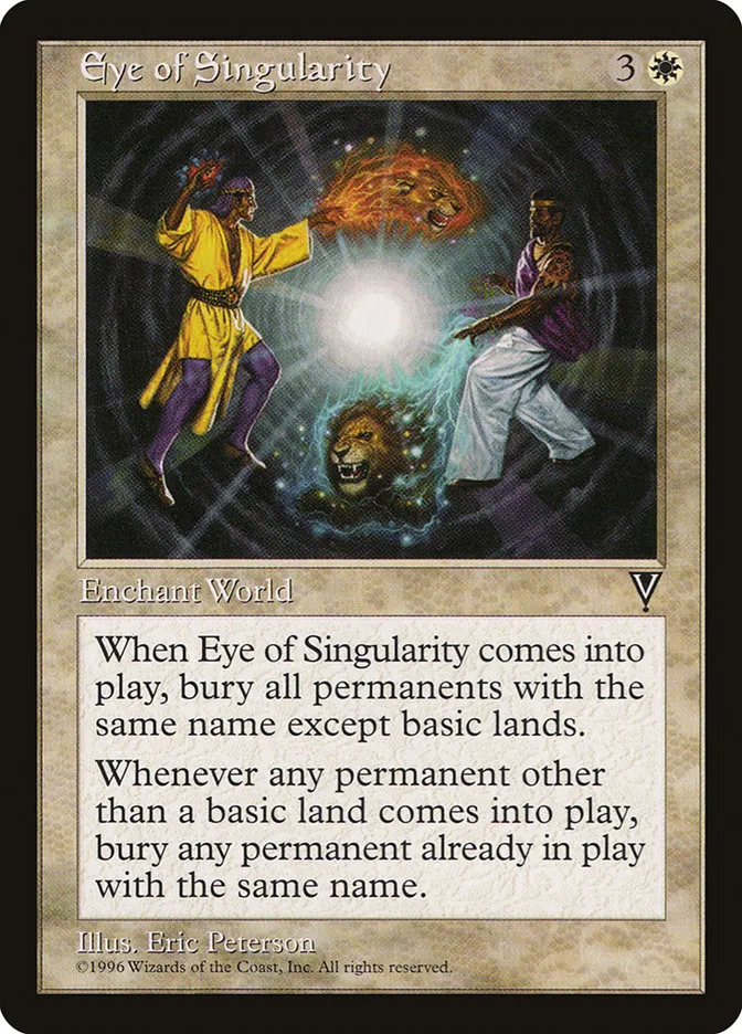 Eye of Singularity Front Face