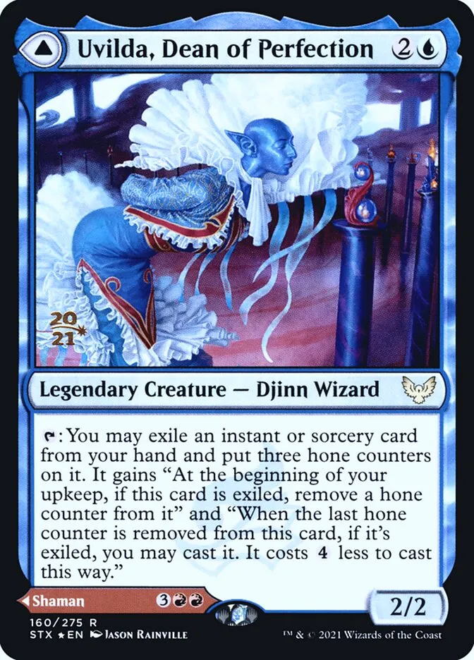 Uvilda, Dean of Perfection // Nassari, Dean of Expression Front Face